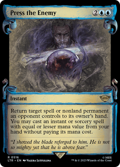 Press the Enemy (Showcase Scrolls) (516) [The Lord of the Rings: Tales of Middle-earth] - Deck Out Gaming