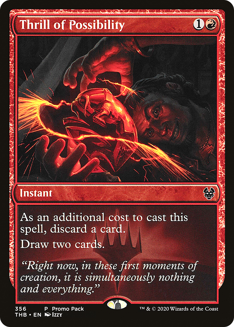 Thrill of Possibility (356) [Promo Pack: Theros Beyond Death] foil - Deck Out Gaming