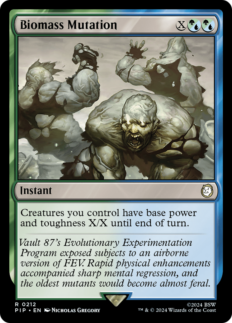 Biomass Mutation (212) [Fallout] - Deck Out Gaming