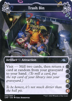 Trash Bin (4-6) (232) [Unfinity] foil - Deck Out Gaming