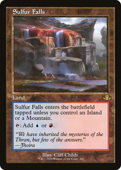 Sulfur Falls (Retro Frame) (400) [Dominaria Remastered] foil - Deck Out Gaming