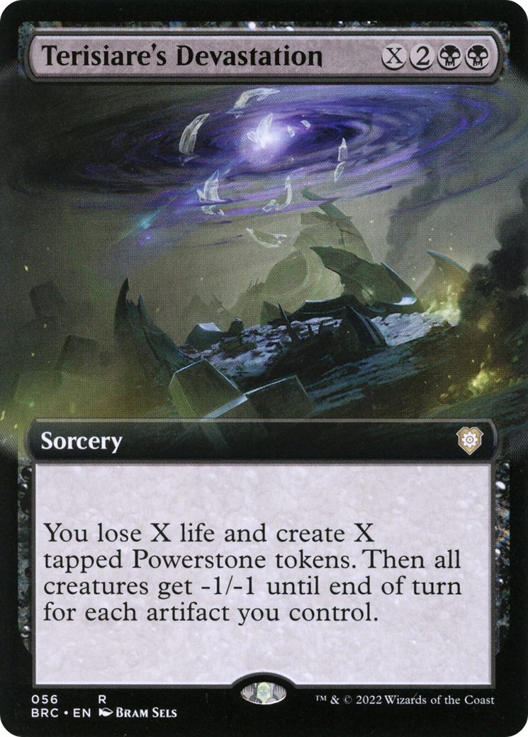 Terisiare's Devastation (Extended Art) (56) [Commander: The Brothers' War] - Deck Out Gaming