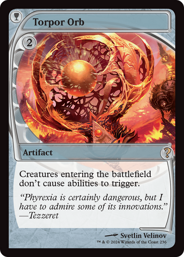 Torpor Orb (Future Sight) (236) [Mystery Booster 2] foil - Deck Out Gaming