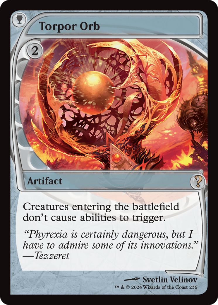 Torpor Orb (Future Sight) (236) [Mystery Booster 2] - Deck Out Gaming