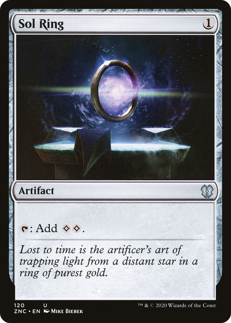 Sol Ring (120) [Commander: Zendikar Rising] - Deck Out Gaming