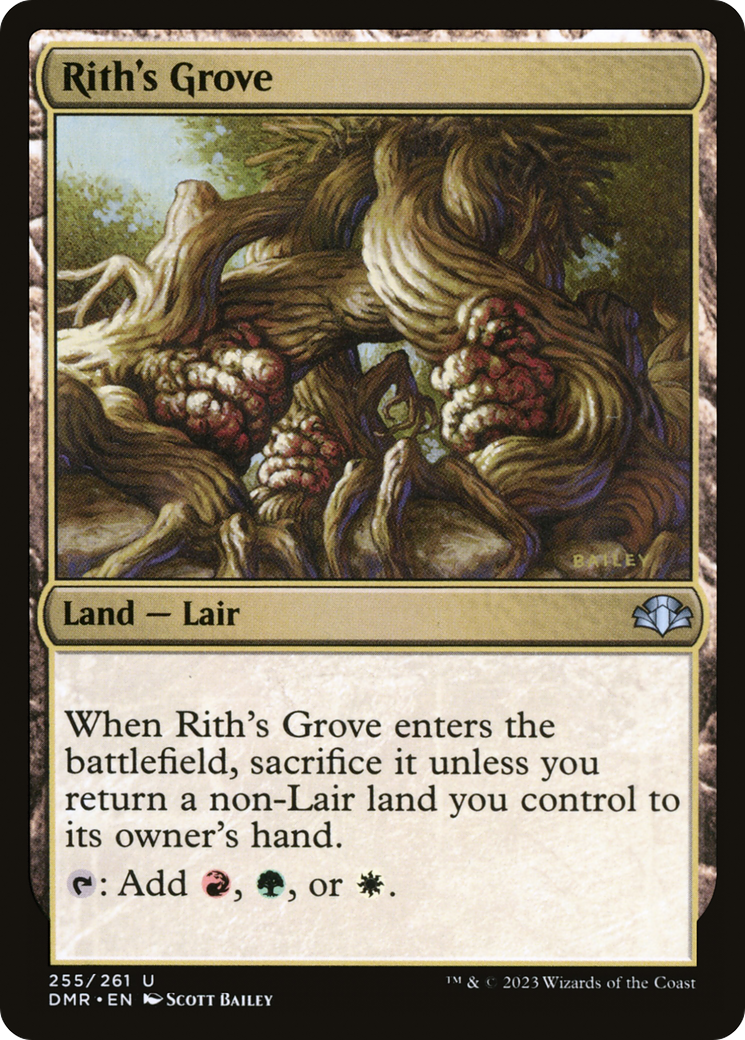 Rith's Grove (255) [Dominaria Remastered] foil - Deck Out Gaming