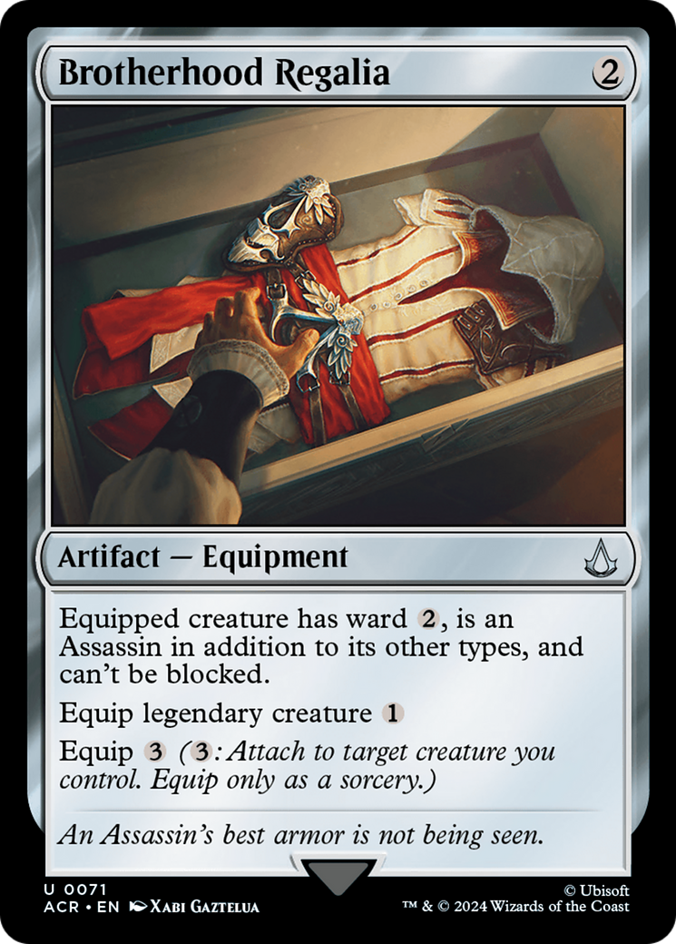 Brotherhood Regalia (71) [Assassin's Creed] foil - Deck Out Gaming