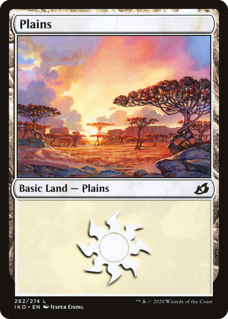 Plains (262) (262) [Ikoria: Lair of Behemoths] foil - Deck Out Gaming
