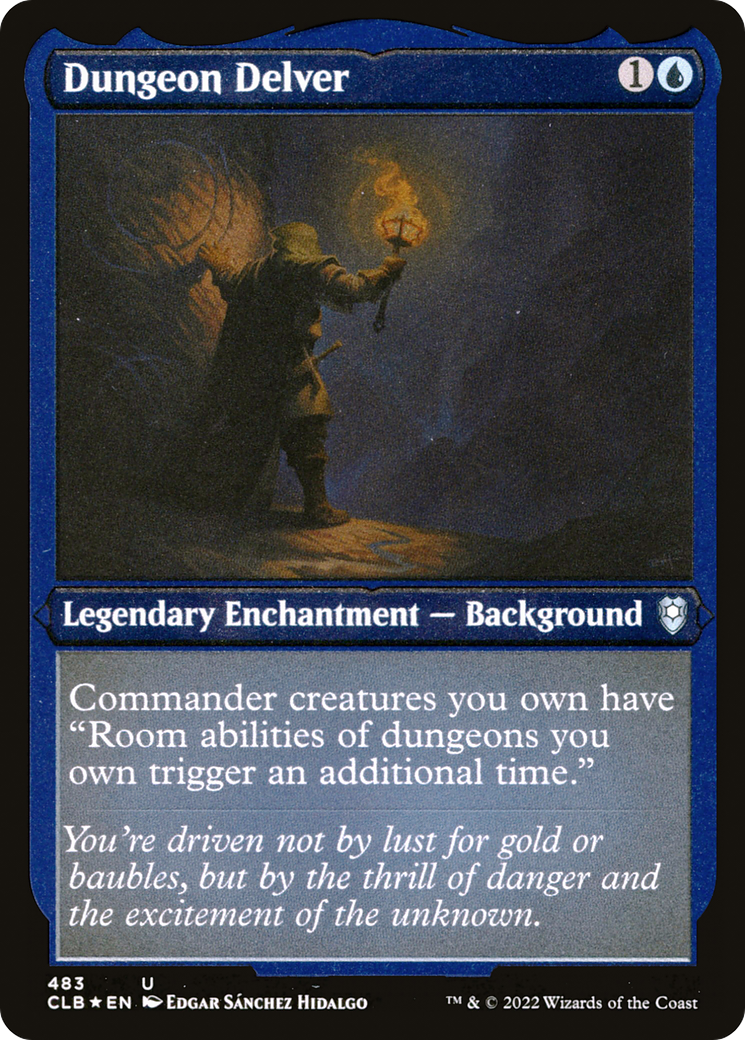 Dungeon Delver (483) [Commander Legends: Battle for Baldur's Gate] etched - Deck Out Gaming
