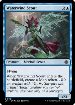 Waterwind Scout (84) [The Lost Caverns of Ixalan] foil - Deck Out Gaming
