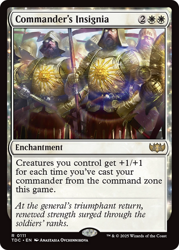 Commander's Insignia (111) [Commander: Tarkir: Dragonstorm] - Deck Out Gaming