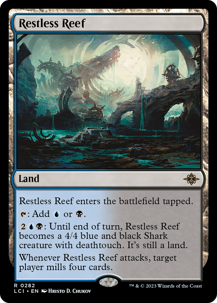 Restless Reef (282) [The Lost Caverns of Ixalan] foil - Deck Out Gaming