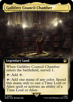 Gallifrey Council Chamber (Extended Art) (462) [Doctor Who] - Deck Out Gaming