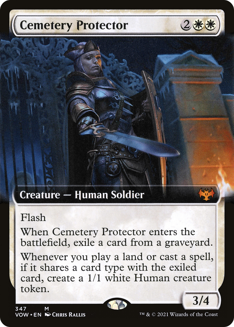 Cemetery Protector (Extended Art) (347) [Innistrad: Crimson Vow] - Deck Out Gaming