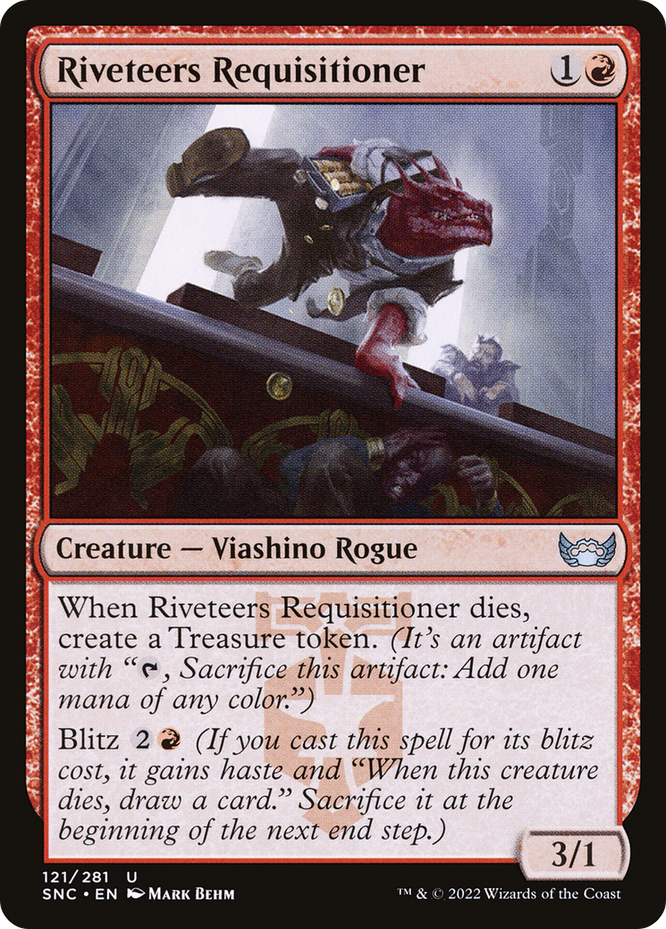 Riveteers Requisitioner (121) [Streets of New Capenna] foil - Deck Out Gaming