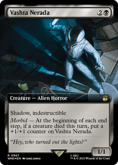 Vashta Nerada (Extended Art) (Surge Foil) (967) [Doctor Who] foil - Deck Out Gaming