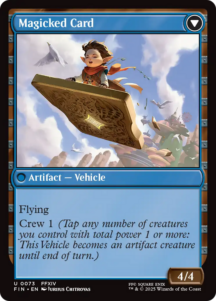 Sidequest: Card Collection // Magicked Card (73) [FINAL FANTASY] foil - Deck Out Gaming