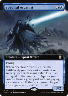 Spectral Arcanist (Extended Art) (53) [Commander: Innistrad: Crimson Vow] - Deck Out Gaming