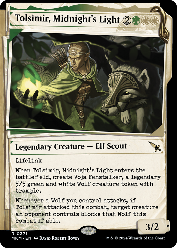 Tolsimir, Midnight's Light (Showcase) (371) [Murders at Karlov Manor] foil - Deck Out Gaming