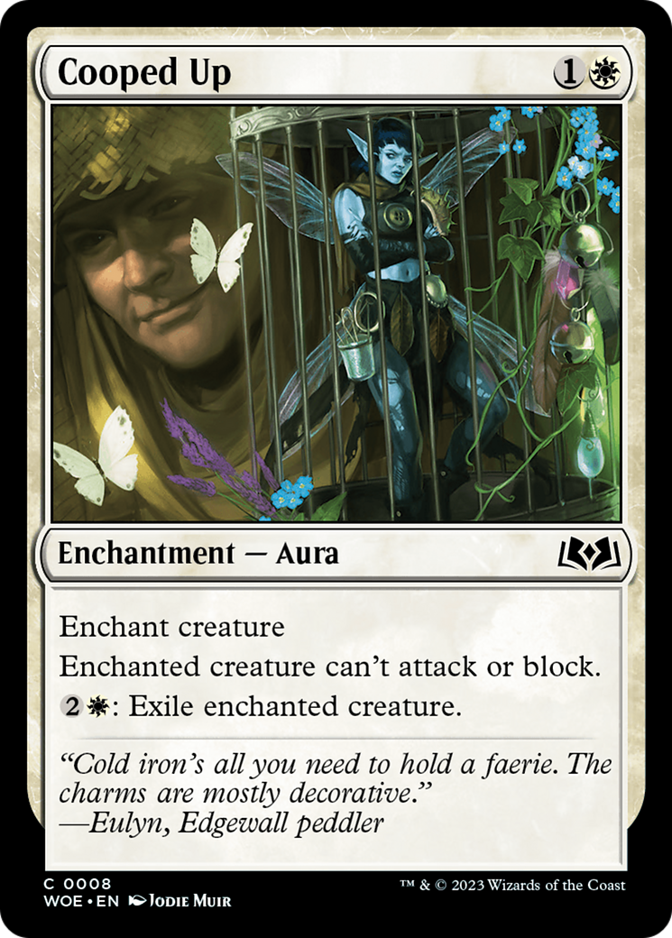 Cooped Up (8) [Wilds of Eldraine] foil - Deck Out Gaming