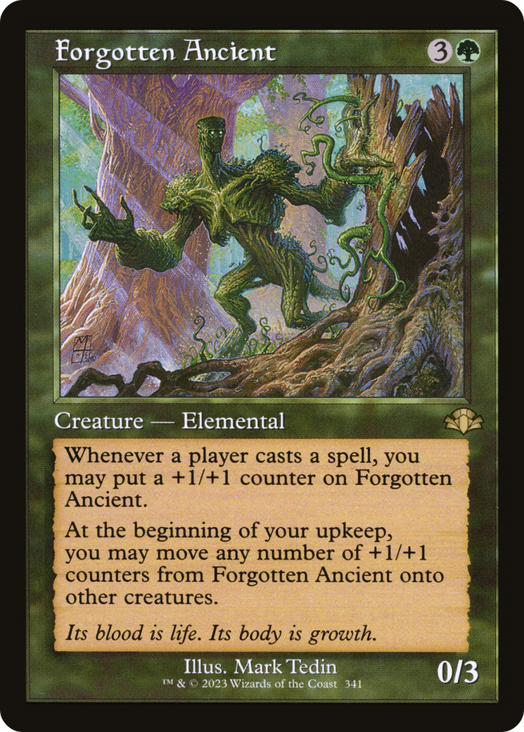 Forgotten Ancient (Retro Frame) (341) [Dominaria Remastered] - Deck Out Gaming