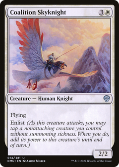 Coalition Skyknight (14) [Dominaria United] foil - Deck Out Gaming