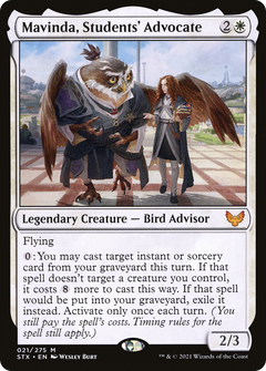 Mavinda, Students' Advocate (21) [Strixhaven: School of Mages] foil - Deck Out Gaming