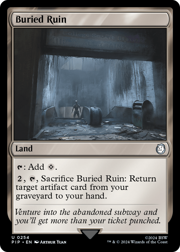 Buried Ruin (254) [Fallout] - Deck Out Gaming