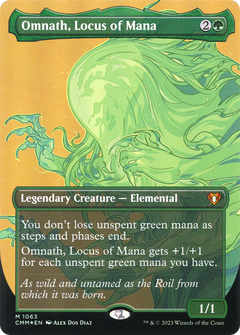 Omnath, Locus of Mana (Textured Foil) (1063) [Commander Masters] foil - Deck Out Gaming