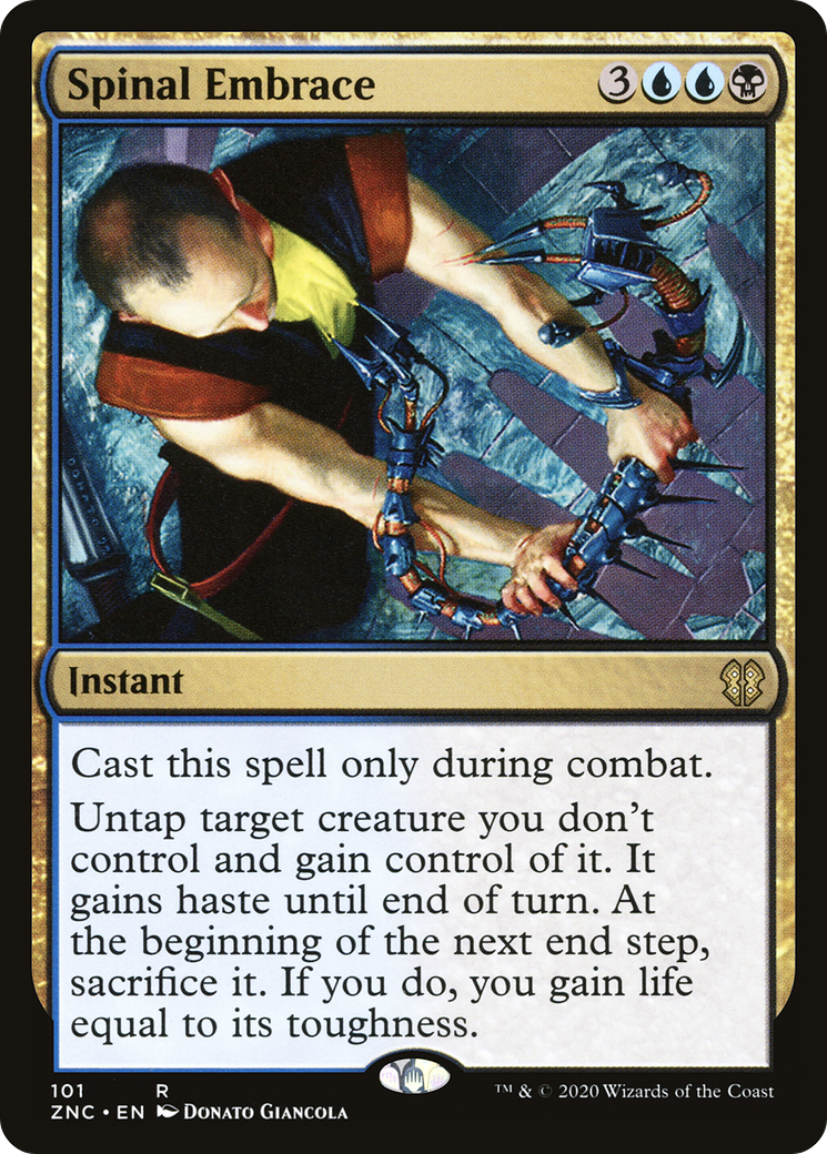 Spinal Embrace (101) [Commander: Zendikar Rising] - Deck Out Gaming