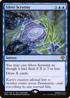 Silver Scrutiny (65) [Dominaria United] foil - Deck Out Gaming