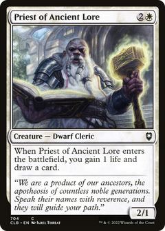Priest of Ancient Lore (704) [Commander Legends: Battle for Baldur's Gate] - Deck Out Gaming
