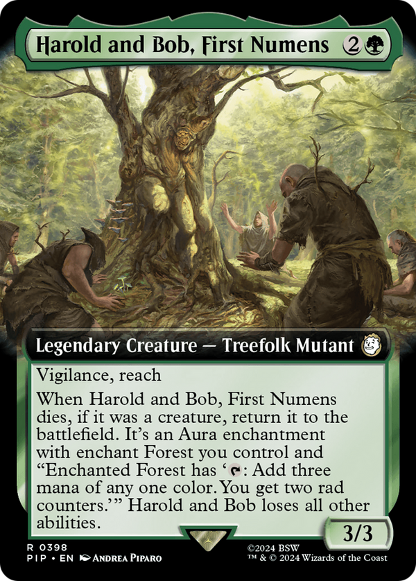 Harold and Bob, First Numens (Extended Art) (398) [Fallout] - Deck Out Gaming
