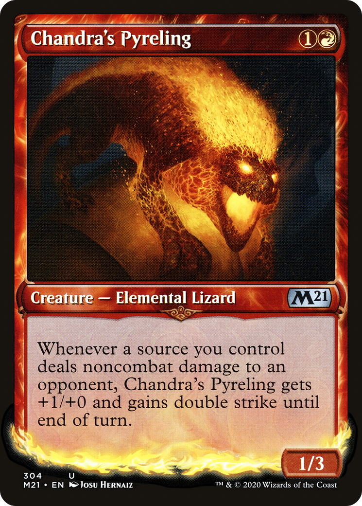 Chandra's Pyreling (304) [Core Set 2021] foil - Deck Out Gaming