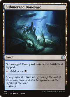 Submerged Boneyard (141) [Commander: Zendikar Rising] - Deck Out Gaming