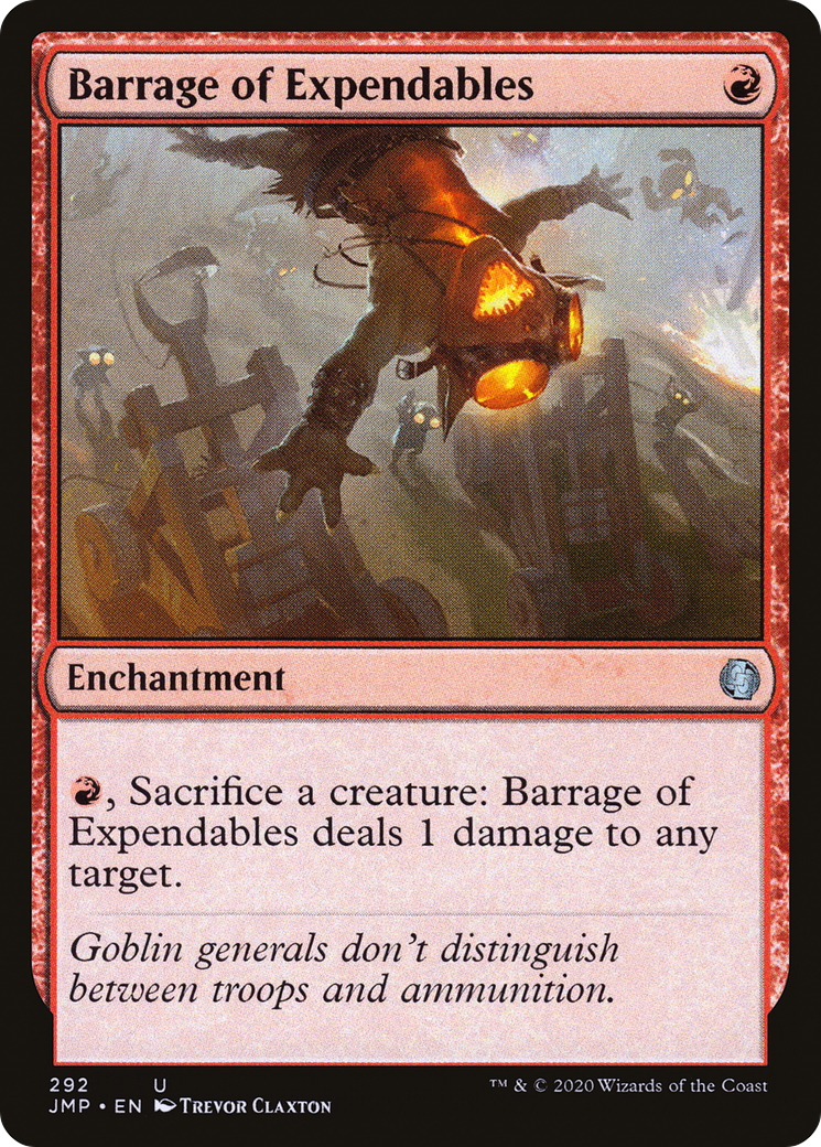 Barrage of Expendables (292) [Jumpstart] - Deck Out Gaming
