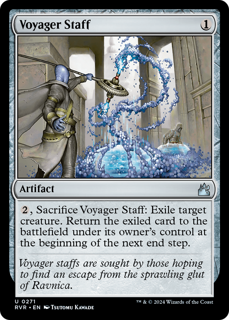 Voyager Staff (271) [Ravnica Remastered] - Deck Out Gaming