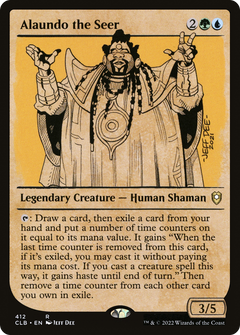 Alaundo the Seer (Showcase) (412) [Commander Legends: Battle for Baldur's Gate] foil - Deck Out Gaming