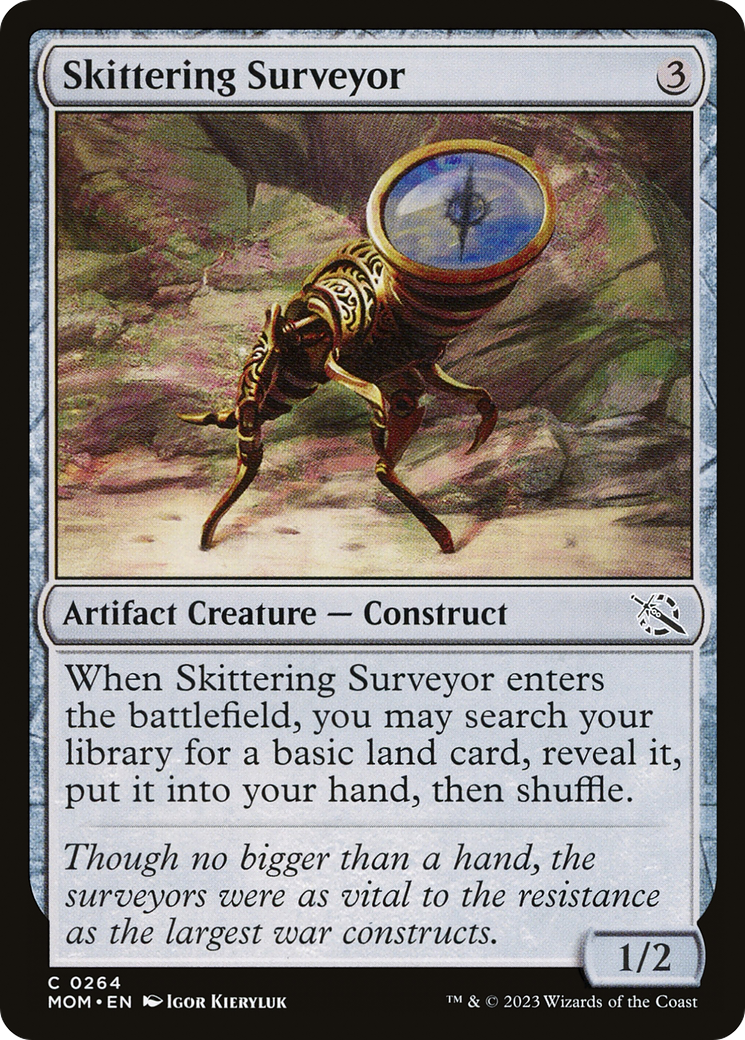 Skittering Surveyor (264) [March of the Machine] foil - Deck Out Gaming