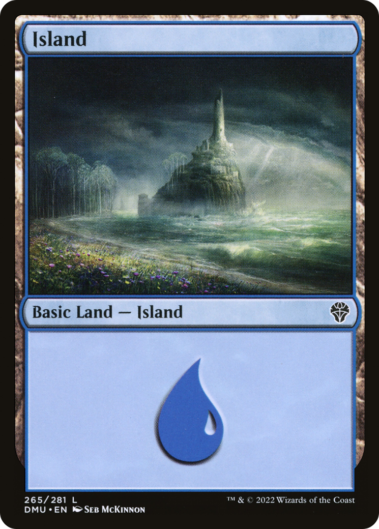 Island (265) (265) [Dominaria United] foil - Deck Out Gaming
