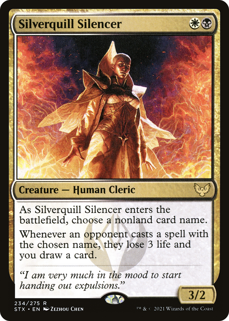Silverquill Silencer (234) [Strixhaven: School of Mages] foil - Deck Out Gaming