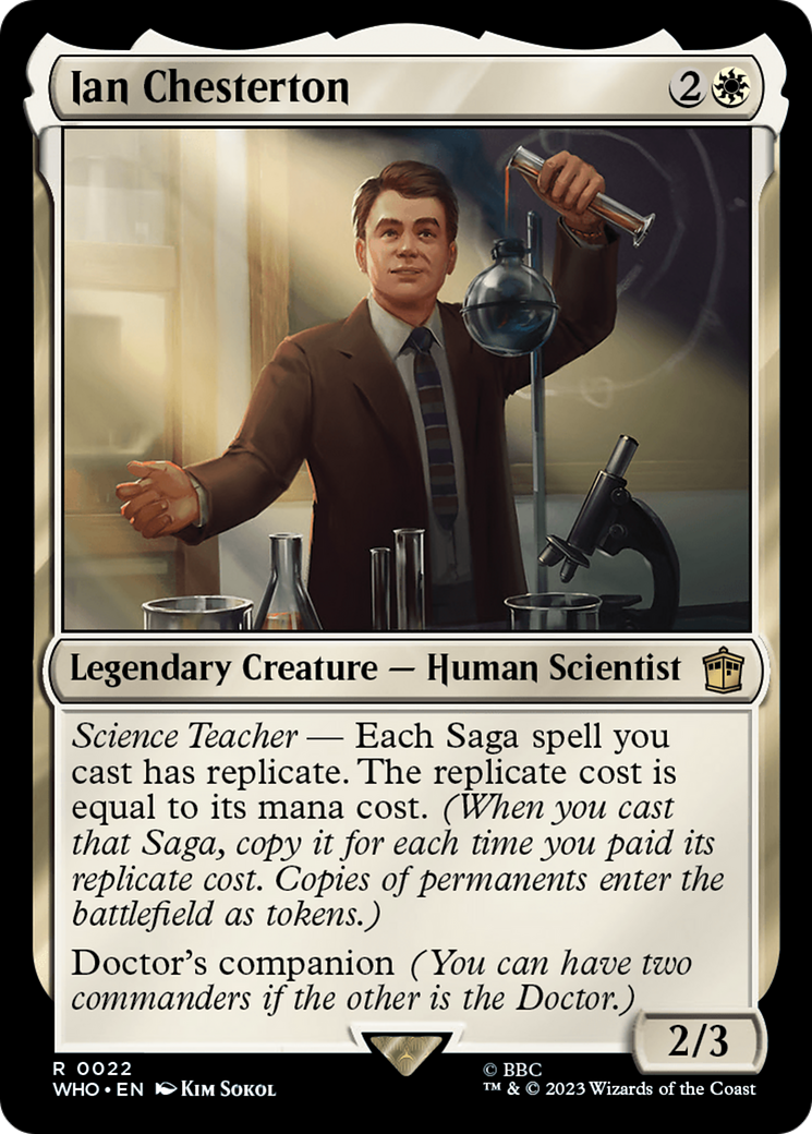 Ian Chesterton (22) [Doctor Who] foil - Deck Out Gaming
