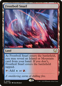 Frostboil Snarl (403) [March of the Machine Commander] - Deck Out Gaming