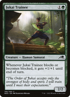 Jukai Trainee (196) [Kamigawa: Neon Dynasty] - Deck Out Gaming