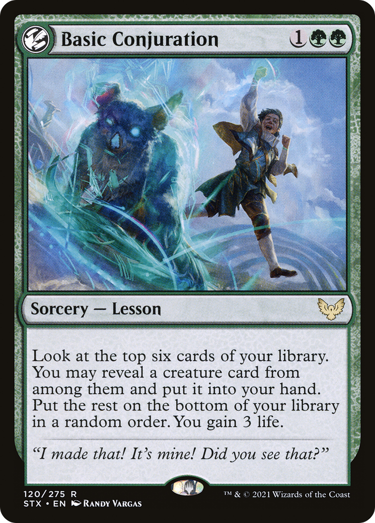 Basic Conjuration (120) [Strixhaven: School of Mages] - Deck Out Gaming