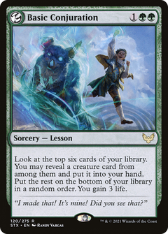 Basic Conjuration (120) [Strixhaven: School of Mages] - Deck Out Gaming