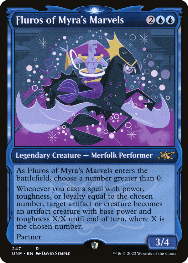 Fluros of Myra's Marvels (Showcase) (247) [Unfinity] foil - Deck Out Gaming