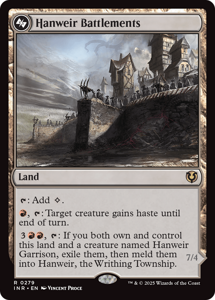 Hanweir Battlements (279) [Innistrad Remastered] foil - Deck Out Gaming