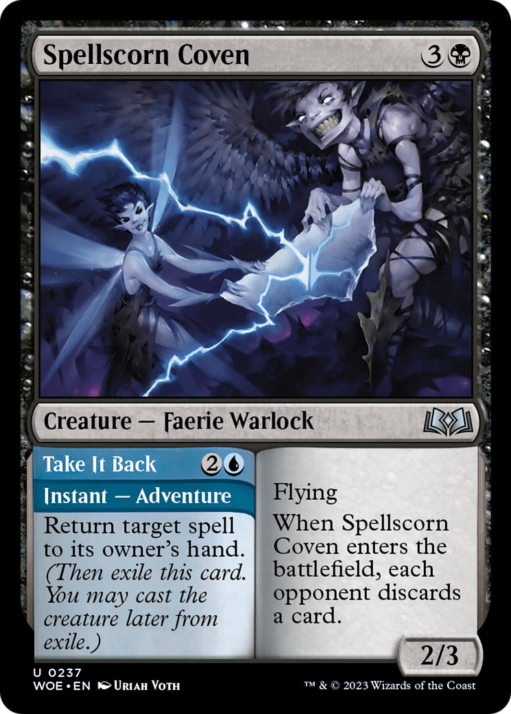 Spellscorn Coven (237) [Wilds of Eldraine] - Deck Out Gaming