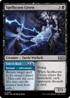 Spellscorn Coven (237) [Wilds of Eldraine] foil - Deck Out Gaming